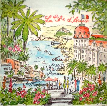 032 Mediterranean Sea - 3-ply - Ambiente